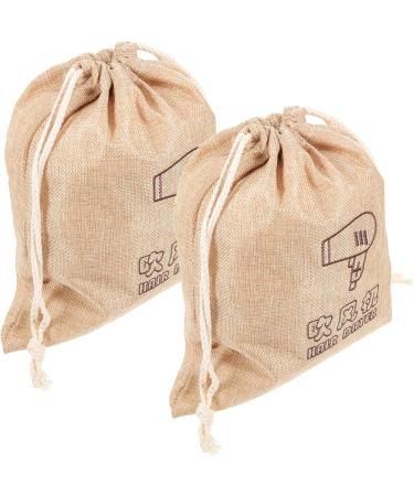 Baluue 4 Pcs Portable Drawstring Bag Drawstring Travel Pouch Storage Bag for Hair Dryer Hair Tool Bag Cloth - Buy Online on GoSupps.com