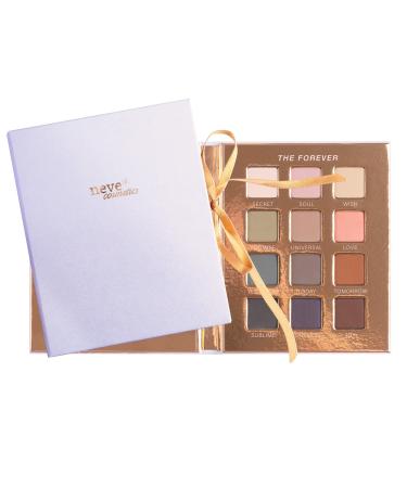 Neve Cosmetics Neve Cosmetics ArtDiary Palette 12 Classic and Versatile Matte Eyeshadows | "The Forever"