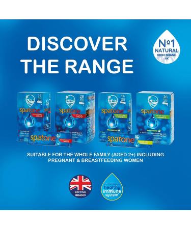 Nelsons Spatone 100% Natural Iron Supplement - 14 Sachets for Ages 2 - Buy Online on GoSupps.com