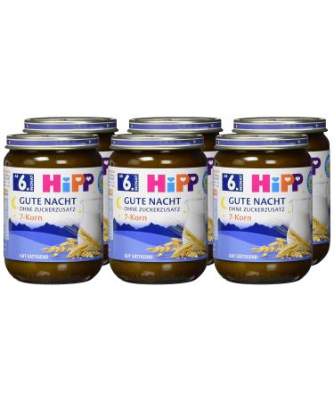 HiPP 7-Grain Baby Cereal (6-Pack) - 190g Each | Organic & Nutritious International Shipping - Buy Online on GoSupps.com