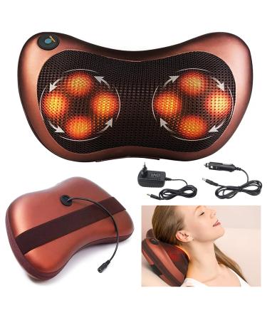 Extralink Smart Life Massage device - Shiatsu massager infrared heating function 8 massage heads AC DC power supply - birthday present for men massage device back