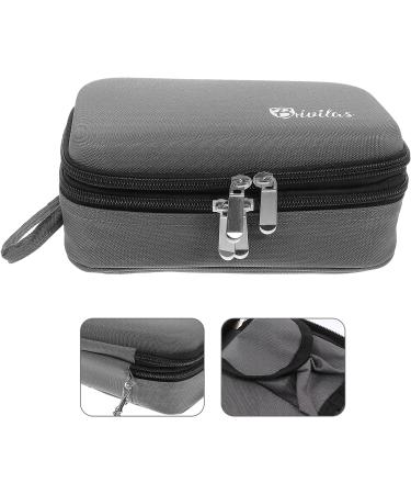 Healifty Insulin Cooler Storage Bag - Practical Medicine Organizer for Diabetic Travel - Grey Travel Tote Bag - Buy Online on GoSupps.com