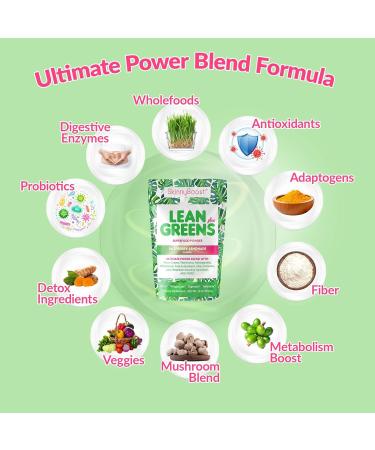 Buy Skinny Boost Tea Kit - 1 Daytime & 1 Evening Detox Tea Lean Greens Superfood Non-GMO & Vegan | Free Tumbler Included - Buy Online on GoSupps.com