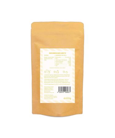 Popcorn Sugar Lime 200g - Premium Sugar Flavor for Candy Floss & Home Popcorn - Sweet & Delicious - Buy Online on GoSupps.com