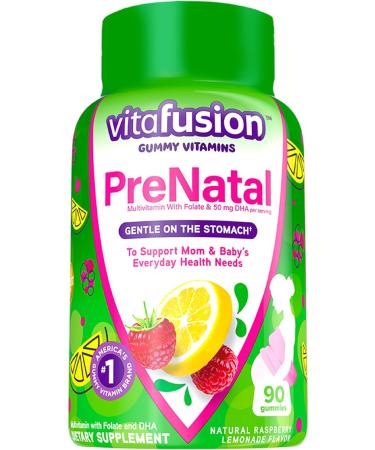 Pre-Seed Fertility Lubricant and vitafusion 90 Count Prenatal Gummy Vitamins with Folate DHA and Essential Nutrients for Pregnancy Health - Buy Online on GoSupps.com