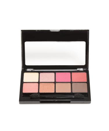 BYS Eyeshadow Palette - 8 Shades Matte & Metallic - Think Pink | International Shipping Available - Buy Online on GoSupps.com