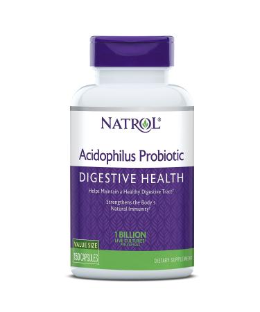 Natrol Acidophilus Probiotic - 100 mg - 150 Capsules