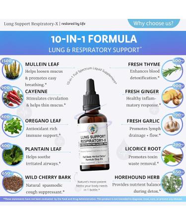 Lung Cleanse - Clear Respiratory Support | Boost Lung Health | International Shipping Available - Buy Online on GoSupps.com