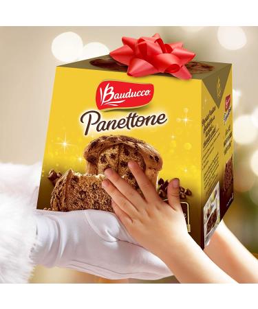 Bauducco Panettone Chocolate 26.2oz - Traditional Italian Recipe for a Moist & Fresh Holiday Cake - Buy Online on GoSupps.com