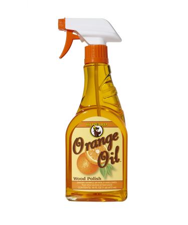Howard Products ORS016 Orange Oil Wood Polish, 16 oz - Buy Online on GoSupps.com