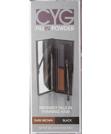 Buy Cover Your Gray Fill In Powder Pro - Dark Brown/Black | Best Gray Coverage for Hair | Fast International Shipping - Buy Online on GoSupps.com