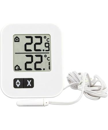 TFA Dostmann Digital Max-Min Thermometer - Accurate Temperature Measurement Compact Design | International Shipping Available - Buy Online on GoSupps.com