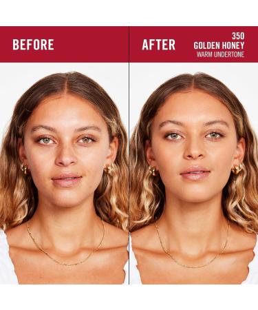 Rimmel Lasting Finish 35HR Foundation in Golden Honey - Shade 350 | Long-Lasting Coverage - Buy Online on GoSupps.com