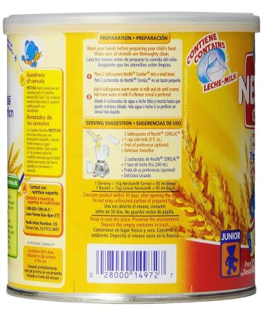 Nestle Cerelac Wheat with Milk Cereal 14.10 oz - Nutritious Baby Food - Buy Online on GoSupps.com
