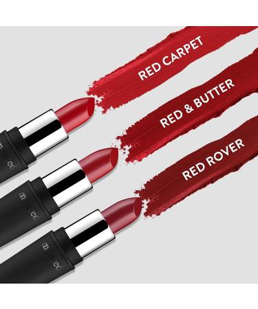 Mented Cosmetics Red Rover Deep Red Matte Lipstick - Long Lasting & Waterproof | Smudge-Proof Dark Red Lip Stain for 24-Hour Wear - Buy Online on GoSupps.com