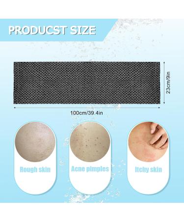 LIAMGUS exfoliating Towel Japanese exfoliating Towel exfoliating Cloth Japanese Bath Wash Scrub Cloth 3D Texture Fluffy Foam Lather Back Scrubber Dead Skin Removal Soft and Smooth Skin - Buy Online on GoSupps.com