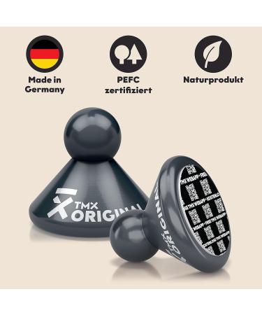 TMX Trigger Original - Acupressure Massage Tool for Muscular Pain Relief | Made in Germany | Real Beech Wood | International Shipping Available - Buy Online on GoSupps.com