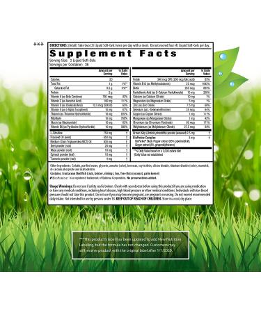 Irwin Naturals Quick Energy RED Liquid-Gel Multi - 72 Softgels with Nitric Oxide Booster for Energy, Turmeric, Brown Kelp, Maca & Beet Root - Buy Online on GoSupps.com