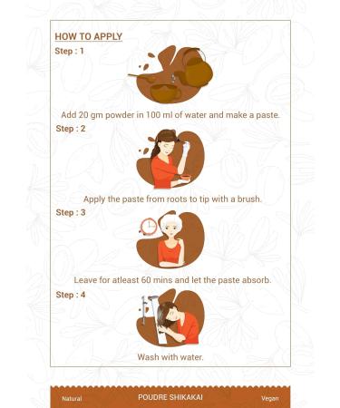 Pure &amp; Natural Shikakai Powder Gentle Cleansing and Nourishment Adds Shine and Smoothness to Hair - Buy Online on GoSupps.com