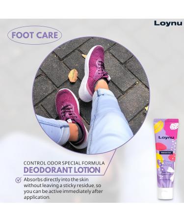 Foot Deodorant Cream for Long-Lasting Odor Control (Neutralizes Odor at the Source) (Hydrates Dry Cracked Feet) with Natural Mushroom Extract  - Buy Online on GoSupps.com
