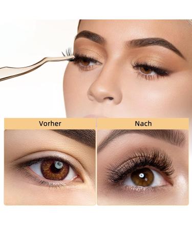 QUEWEL Individual Cluster Lashes - 240pc 0.07D Curl DIY Natural Eyelash Extensions 8-14mm Mix | Single Cluster Eyelashes for Home Use - Buy Online on GoSupps.com