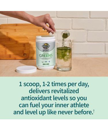 Garden of Life Sport Greens+ Original Superfoods Powder for Women and Men Unflavored Dietary Supplement 30 Servings - Buy Online on GoSupps.com