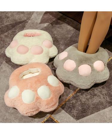 Nysjtyd Foot Warmer - Plush Cartoon Foot Warmers Washable 38x38 cm - Keep Your Feet Warm in Pink & Blue - Buy Online on GoSupps.com