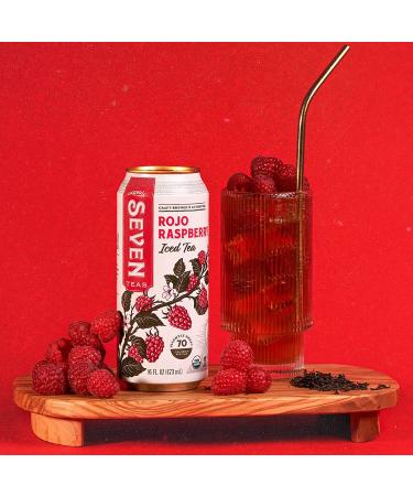 SevenTeas Organic Iced Tea Greatest Hits Variety Pack - 16 OZ (Pack of 12 Cans) - Buy Online on GoSupps.com