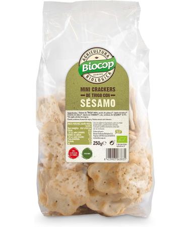Mini wheat and sesame crackers 250 g - Buy Online on GoSupps.com