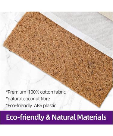 Buy Dunlap Massage Cushion - Natural Coconut Palm Acupressure Yoga Mat & Spike Pillow - International Shipping Available - Buy Online on GoSupps.com