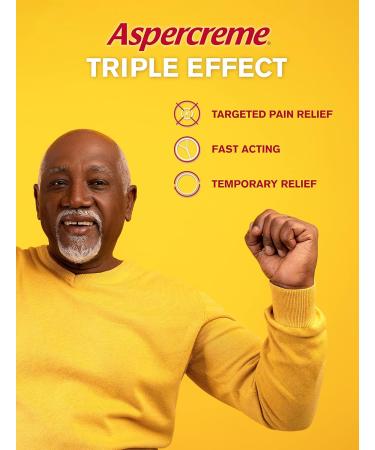 Aspercreme Extra Strength 106 g Arthritis Pain Relief Odour Free Therapy Easy Open No Irritation or Burning Non-Greasy for Pain Associated With Backache & Muscle Strain - Buy Online on GoSupps.com