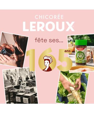 Leroux - Organic Soluble Nature Chicory - 100% Plant-Based - Organic Chicory Grown in France - Rich in Fiber No Added Sugars - Buy Online on GoSupps.com