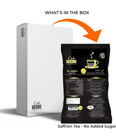 Instant Tea Premix Low Sugar Unsweetened 650g | Saffron Flavored | Milk not required | Just add Hot Water| Rich Taste as home-made | Use manually and also Suitable for all Vending Machines - Buy Online on GoSupps.com