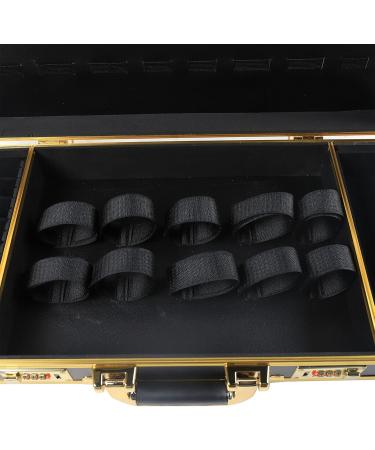YIYIBYUS Barber Carrying Case - Professional Salon Hair Cutting and Grooming Kit Storage Organizer for Clippers & Scissors - Buy Online on GoSupps.com