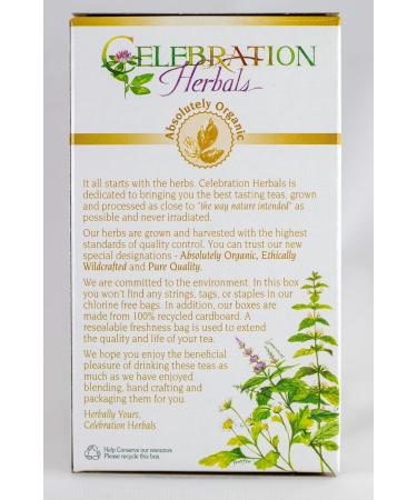 Marshmallow Leaf and Root Tea 24 Bags by Celebration Herbals - Buy Online on GoSupps.com