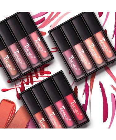 Mimore Matte Lipstick Gift Set - 4-Pack Long-Lasting Waterproof & Fashionable Colors - Smooth Plush Finish - Buy Online on GoSupps.com