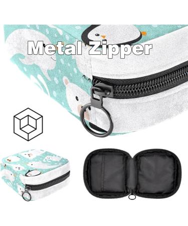 Sanitary Napkin Storage Bag | Period Tampon Makeup Pad Pouch | Animal Unicorn Bear | Color1056 - Buy Online on GoSupps.com