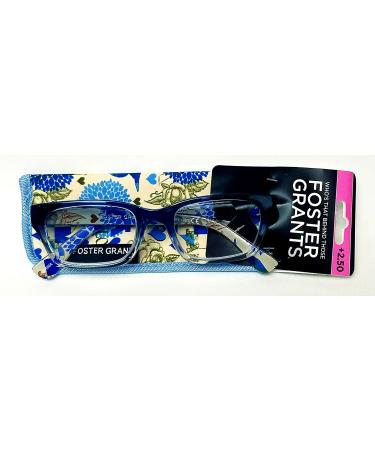Foster Grant Women's Aliyah Reading Glasses w/case +2.00