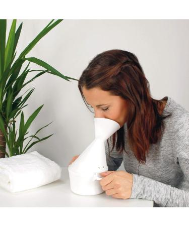 Hydas Inhaler - White PP 12 cm Diameter 24 cm Height | International Shipping Available - Buy Online on GoSupps.com