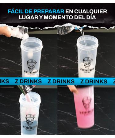 Drinks Energy Energy drink powder Sugarfree tasting with caffeine minerals and vitamins Ideal for gamers and sports enthusiasts 10 samples + 1 thermos - Buy Online on GoSupps.com