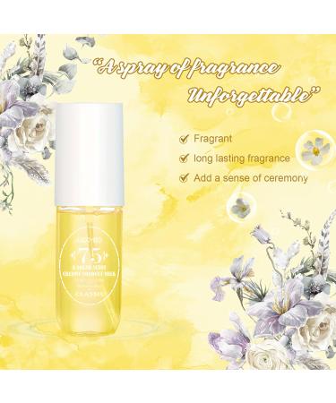 Body Spray for Women Hair & Body Fragrance Mist Long Lasting Perfume Spray Travel Size Womens Fragrance Body Spray Various Scents (75 Yellow) - Buy Online on GoSupps.com