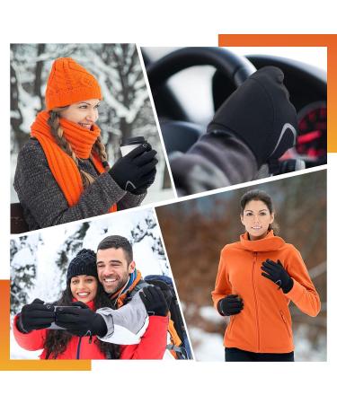 Alaplus Warm Gloves for Men & Women | Soft Fleece Breathable Windproof Touchscreen Cycling & Running Sports Gloves - Buy Online on GoSupps.com