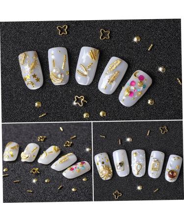 COHEALI 1pc 12 Nail Jewels Nail Art Kids Decor Diamond Metal Trim Nail Decor Nail Sparkle Large Shower Mat Appliques Embellishments Dimond Nails Decoration Alloy Accessories - Buy Online on GoSupps.com