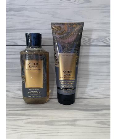 Buy Bath & Body Works After Dark Men's 3-in-1 Hair Face & Body Wash & Body Cream Set | International Shipping Available - Buy Online on GoSupps.com