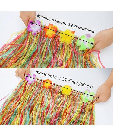 Hawaiian Leis Plumeria Hair Clips Luau Tropical Headband Flower Wreath Barrettes - Perfect for Summer Beach Vacation and Luau Party Decorations - Buy Online on GoSupps.com