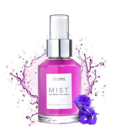 Teami Face Mist Spray Toner - Hydrating Alcohol Free Makeup Setting Spray - Perfect for Women with Dry Sensitive or Oily Skin - with Pore Minimizing Organic Witch Hazel and Hydrating Aloe Vera