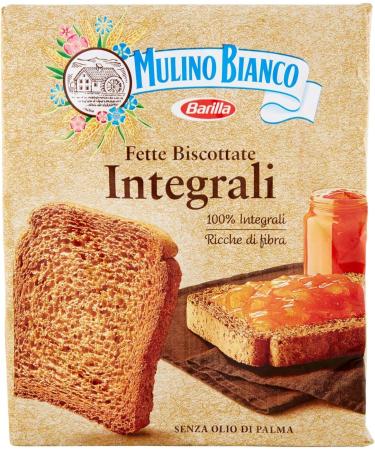 Mulino Bianco Mulino Bianco Biscottate Volkoren 315g Whole Grain Biscuits From Italy