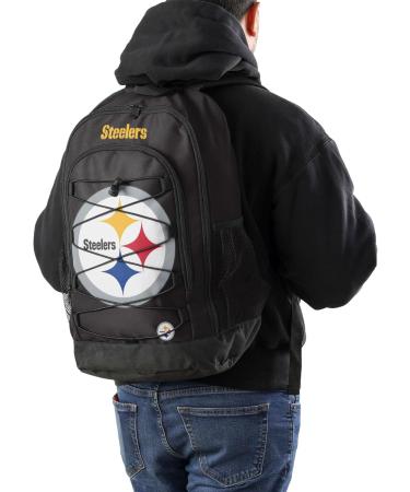 FOCO NFL Bungee Backpack - Pittsburgh Steelers | Durable & Stylish Sports Gear for Fans - Buy Online on GoSupps.com