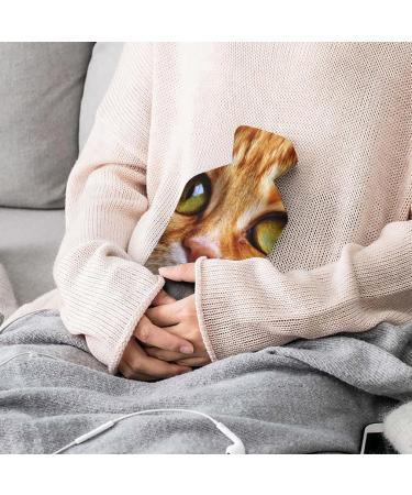 Lovely Cat Hot Water Bottle with Plush Cover - Hand Warmer for Adults & Children | 26.5x15.3cm - International Shipping Available - Buy Online on GoSupps.com