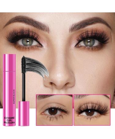 Waterproof mascara extreme curl mascaraMascara liquid eyelash extensions 10 ml black mascara volume and length sweat proof for volume length lashes - Buy Online on GoSupps.com